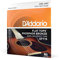 D'Addario Guitar Strings - Acoustic Guitar Strings - Flat Tops Phosphor Bronze - For 6 String Guitar - Warm, Semi-Bright Tone - EFT15 - Extra Light, 10-47