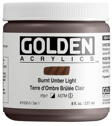 Golden Artist Colors H/Body 236Ml Burnt Umber Lt I