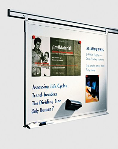 Legamaster 7-640273 Emailliertes Whiteboard für Legaline Professional Stellwandsystem, 150 x 120 cm