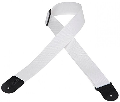 Levy's M8POLY-WHT Gitarrengurt aus Polypropylen, 5,1 cm breit, weiß