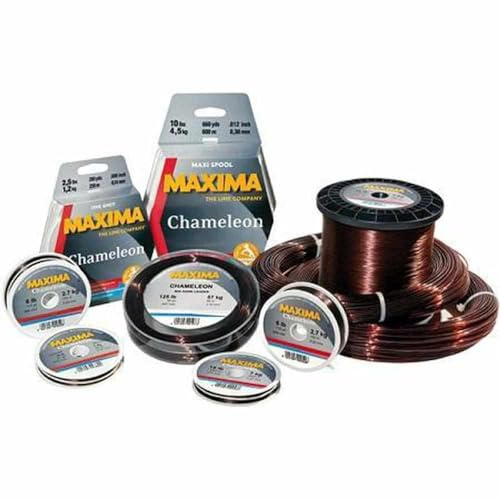 Maxima 6PK 100m Chameleon 15lb Line 6 Pack, Brown