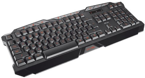 Trust GXT 280 LED Illuminated Gaming Tastatur DE schwarz