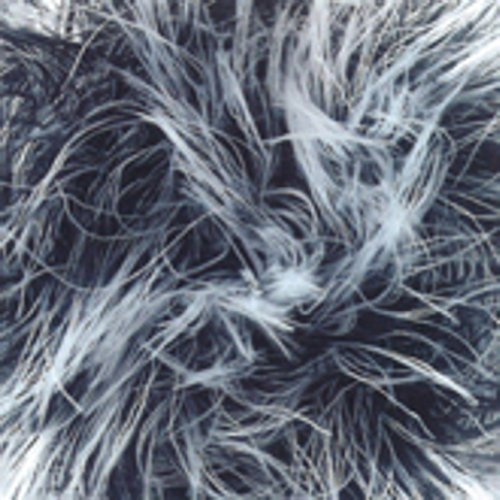 James C Brett - Faux Fur - 001 Black & White
