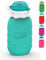 Squeasy Snacker (Aqua), 160 ml, Silikon, wiederverwendbar, für Kompott und Pürees, frei von BPA, PVC und Phthalaten