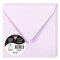 Clairefontaine 5868C - Packung mit 20 Umschläge Pollen, 140 x 140 mm, 120g, ideal für Einladungen und Korrespondenz, Flieder, 1 Pack