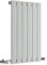 Milano Alpha White Horizontal Single Flat Panel Radiator - 635mm x 420mm