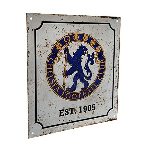 Chelsea Retro Logo Sign - Multi-Colour