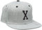 MSTRDS Jungen Letter Snapback X Kids Kappe, X Heather Grey, Youth