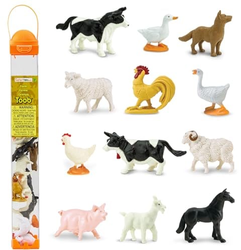 Toob SF6952-04 Bauernhof-Figuren, Miniaturen (Mehrfarbig)