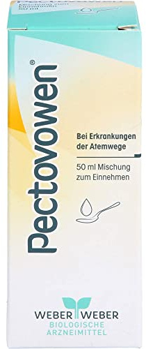 Pectovowen Mischung bei Erkrankungen der Atemwege, 50 ml Lösung