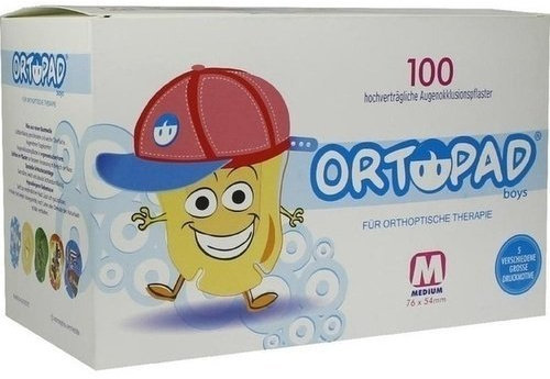 ORTOPAD for boys medium Augenokklusionspflaster 100 St