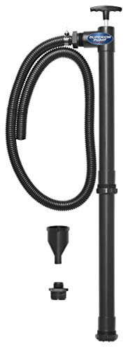 Superior Pump 90300 Multi-Purpose Adjustable Hand Pump, Black