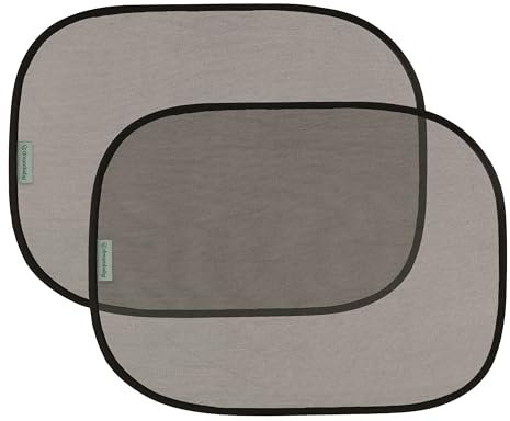 Dreambaby Insta-Cling Static Car Window Shades - UPF 50 Sun Protection - Model F1203