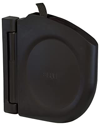 Selve Design Gurtwickler Aufputz mit Scharniersystem, braun/inkl. 5m Gurt (085243)