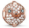 Thomas Sabo – Thomas Blockade k0148 – 416-14 4 Monate Fisch mit Perlen aus Silber mit Zirkonia