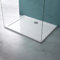 Mai & Mai Plato de Ducha 80x140x4 cm – Acrílico Blanco Rectangular, Antideslizante y Resistente, con Desagüe Al02, Instalación a Ras de Suelo o Sobresuelo Faro2