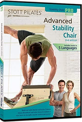 STOTT PILATES Advanced Stabilität Stuhl (6 Sprachen)