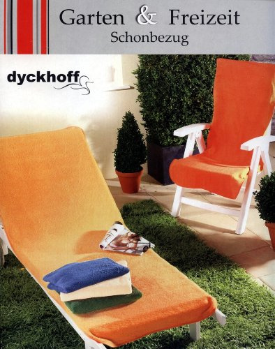 Dyckhoff Gartenstuhl-Schonbezug, Grün, 60 x 130 cm