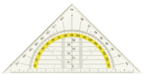 10x Geo-Dreieck Geometriedreieck