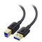 Cable Matters Langes USB 3.0 Kabel (USB 3 Kabel, USB 3.0 A auf B Kabel) in Schwarz 3,0 m