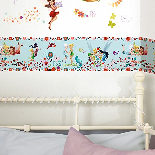 Graham & Brown Selbstklebend-Bortetinkerbell border pixie promise Kollektion Kids@Home IV, mehrfarbig, 90-040