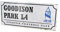 Club Licensed Everton Retro Street Sign - One Size