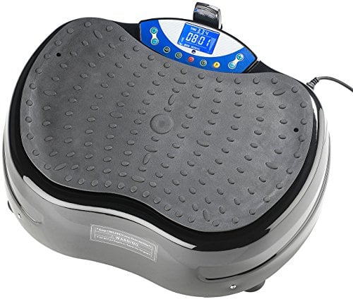 Newgen Medicals Vibratorplatte: 3D-Vibrationsplatte WBV-620.3D, Expander & Fernbedienung, bis 120 kg (Vibrationstrainingsgerät, Vibrationsplatte 3D Fitnessgerät, Fernbedienungen)
