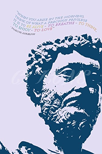 Marcus Aurelius Zitat Kunstdruck, 30,5 x 20,3 cm (A4)