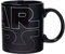 Star Wars SV5734HB Silver Buffalo SV5734H Logo Heat Reveal Ceramic Mug, 20-Ounce