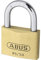 ABUS - 85/50 50mm Messing Vorhängeschloss Carded - ABU8550C