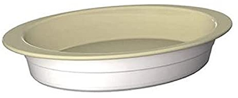Wesco Auflaufform, Mandel, 42x28x3cm, Oval, Medium