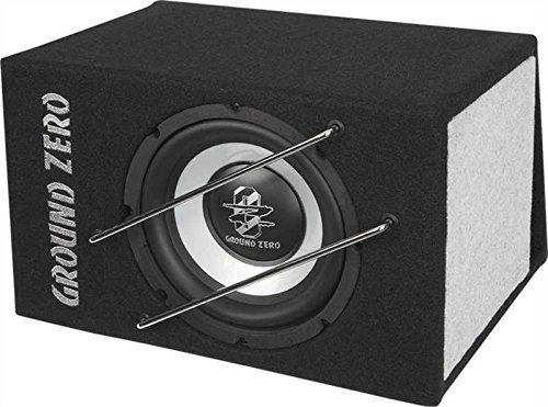 Hama GZIB 80 X ACT – Subwoofer (Aktiv, 100 W, 4 – 160 Hz, Schwarz, 38 cm, 24,5 cm)