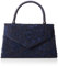 SwankySwans Kendall Damen Clutch, Spitze, elegant, elegant, Blau (Marineblau), Einheitsgröße