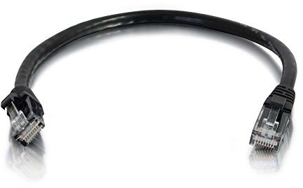 C2G 5m Cat6 Booted Unshielded (UTP) Network Patch Cable - Black