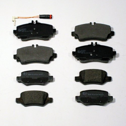 Bremsbeläge/Bremsklötze/Bremsen + Sensor vorne + hinten