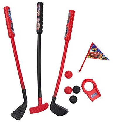 set de golf disney cars para los palos y las bolas muchacho niño