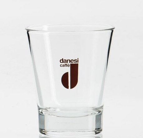 Danesi Espressoglas - Glas - Klassisch - Kaffee Tasse - Espressoglas - 1 Stück