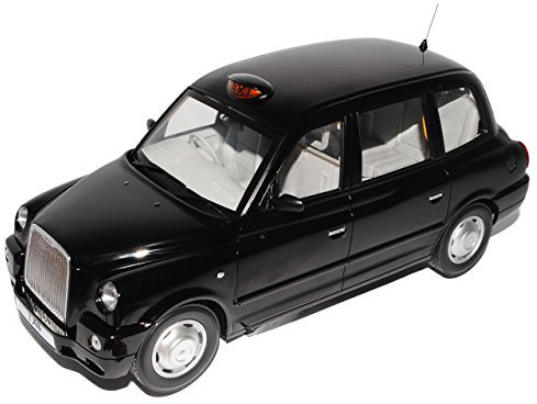 Sun Star Austin TX4 London Taxi Cab Schwarz 2007 1/18 Modell Auto