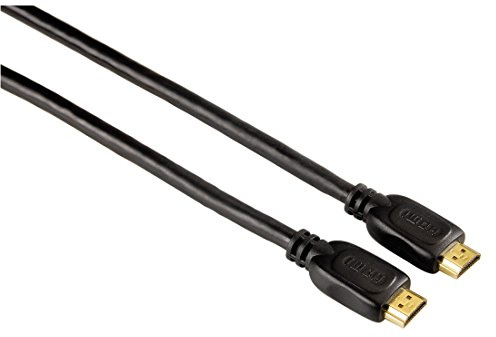 Hama 56551 Anschlüsse Kabel HDMI M/M vergoldete Kontakte 1,50 m schwarz