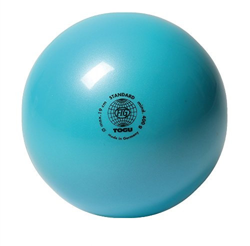 Togu Gymnastikball, unlackiert, Standardmodell, Unisex, Gymnastic Standard Unlacquered, türkis