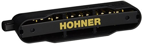 Hohner 7545T-C CX12 C schwarz (Tenor Tuned) Mundharmonika, Key of Tenor C
