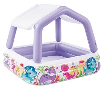 Intex 57470EP - Sombrilla para Piscina, Verano, Playa, jardín, baño, Juguetes, 1,57 m x 1,22 m