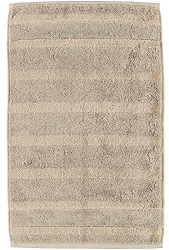 Cawö Handtücher Noblesse2 Uni 1002 toalla de invitado 30 x 50 cm beige