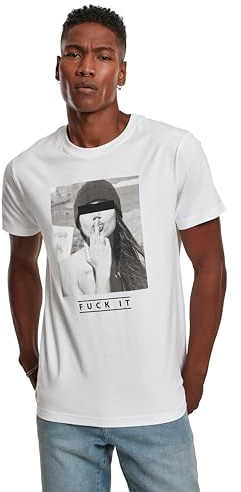 Mister Tee Herren T Shirt Kurzarm F#?KIT, White, M, MT133-00220-0046