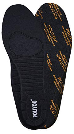 Kaps Hygienische geruchsbindende Schuheinlagen, Einlegesohlen für Sport- und Freizeitschuhe, Anatomisch geformt, Poliyou (37 EUR)