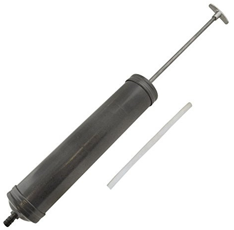 AB Tools Oil Fluid Suction Vacuum Transfer Hand Syringe Pump Gun With Metal Structure