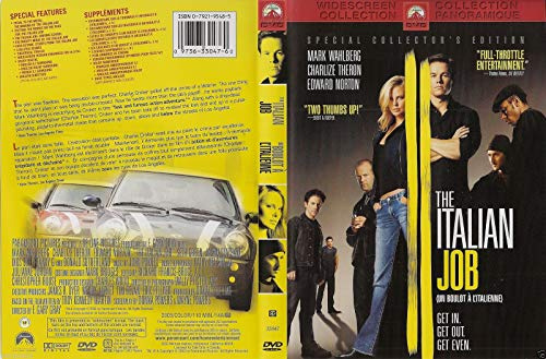The Italian Job - Mark Wahlberg as Charlie Croker; Charlize Theron as Stella Bridger; Mos Def as DVD