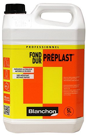 BLANCHON - Fond dur Préplast bois intérieurs incolore 5L - 05101213