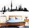 Wandtattoo Hamburg Skyline Wandsticker Heimat in 30 versch. Farben und 3 Größen