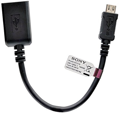 Sony Micro USB zu USB Adapter EC310 - Datenaustauschkabel Datenadapter Kupplung Micro USB auf USB